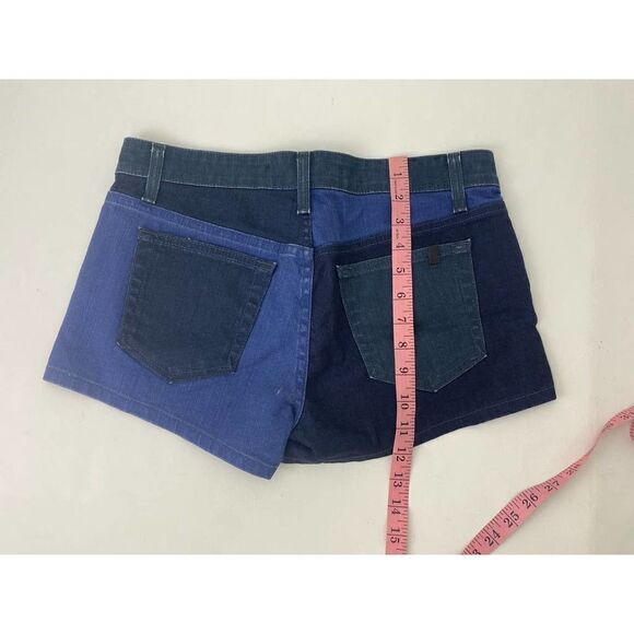 Joe's Jean Shorts Colorblock Color Block Retro  -- Size 27 - Picture 4 of 9